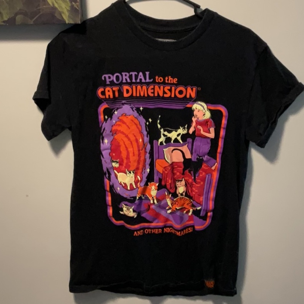 Black Cat Dimension Kids T-Shirt